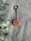 Handmade Key Ring - Waves
