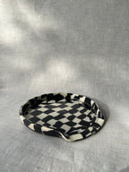 Checkered Nerikomi Spoon Rest - Lrg