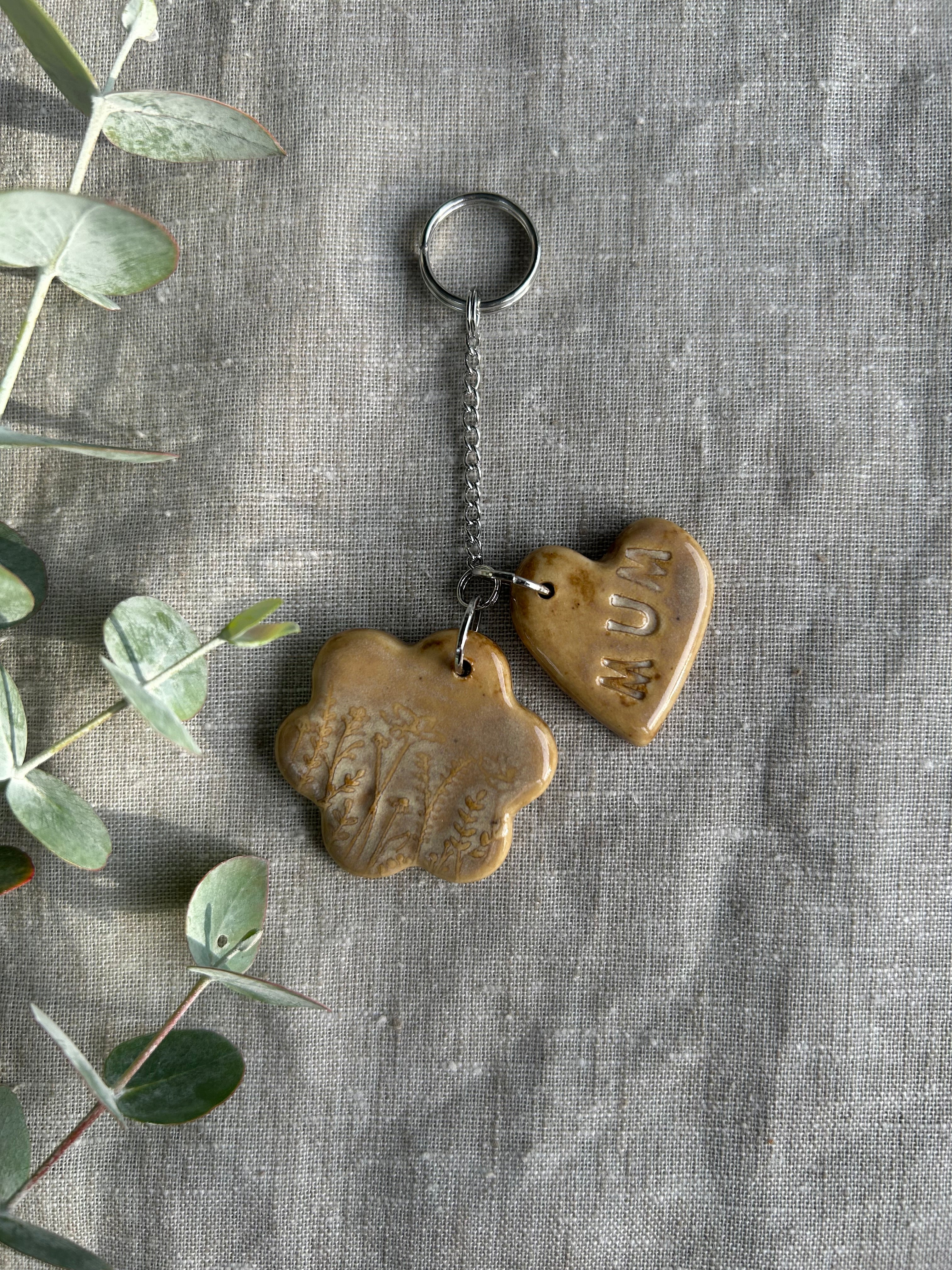 Handmade Key Ring for Mum