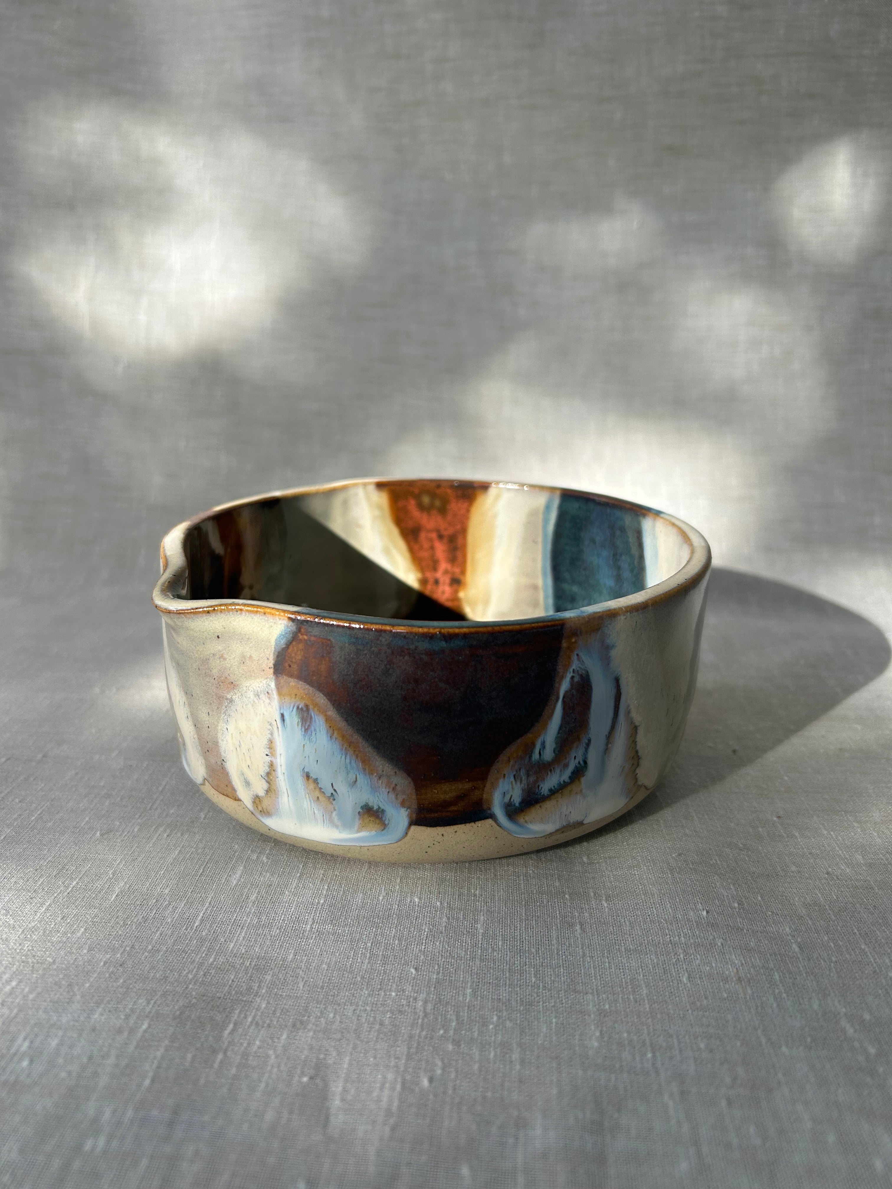 Denim Matcha Bowl