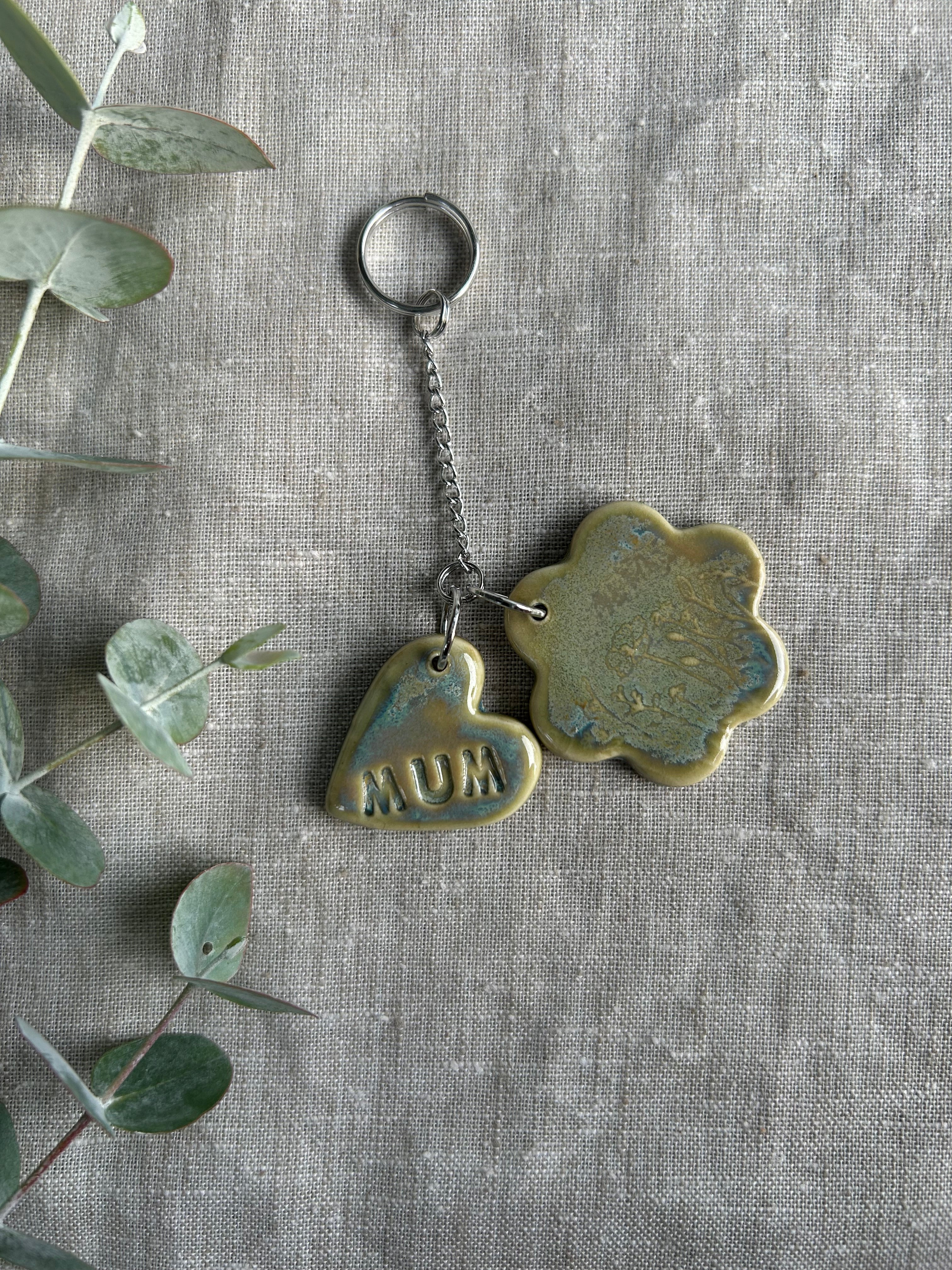 Handmade Key Ring for Mum