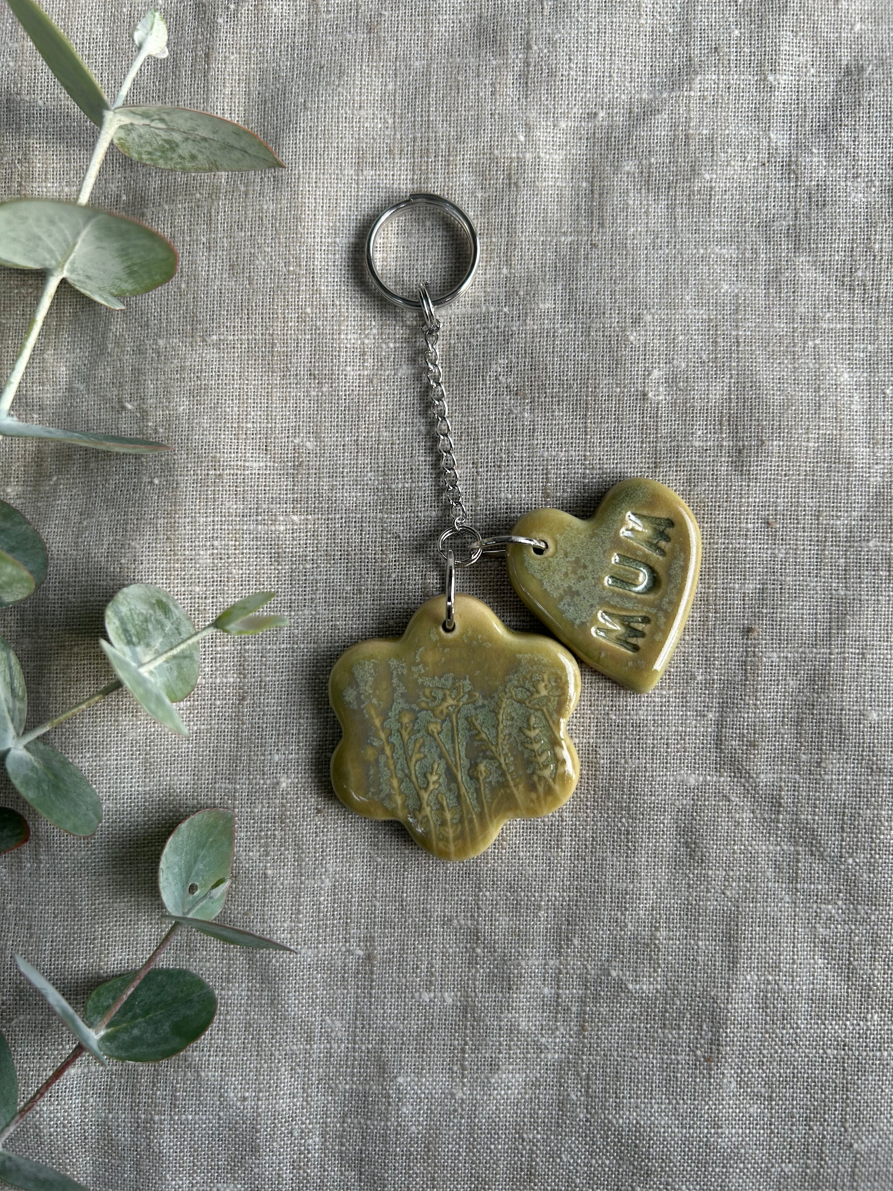 Handmade Key Ring for Mum