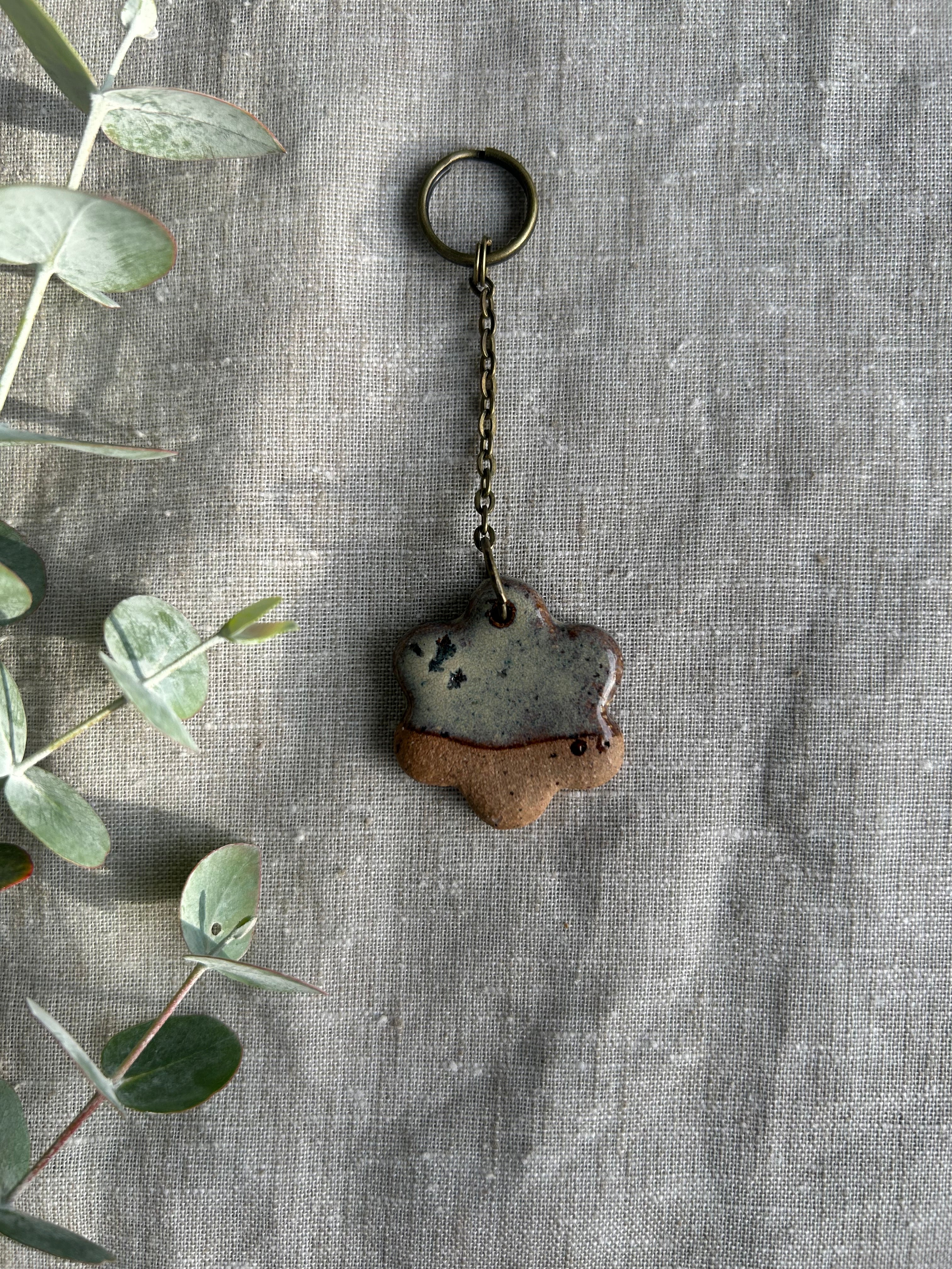 Handmade Key Ring - Flower
