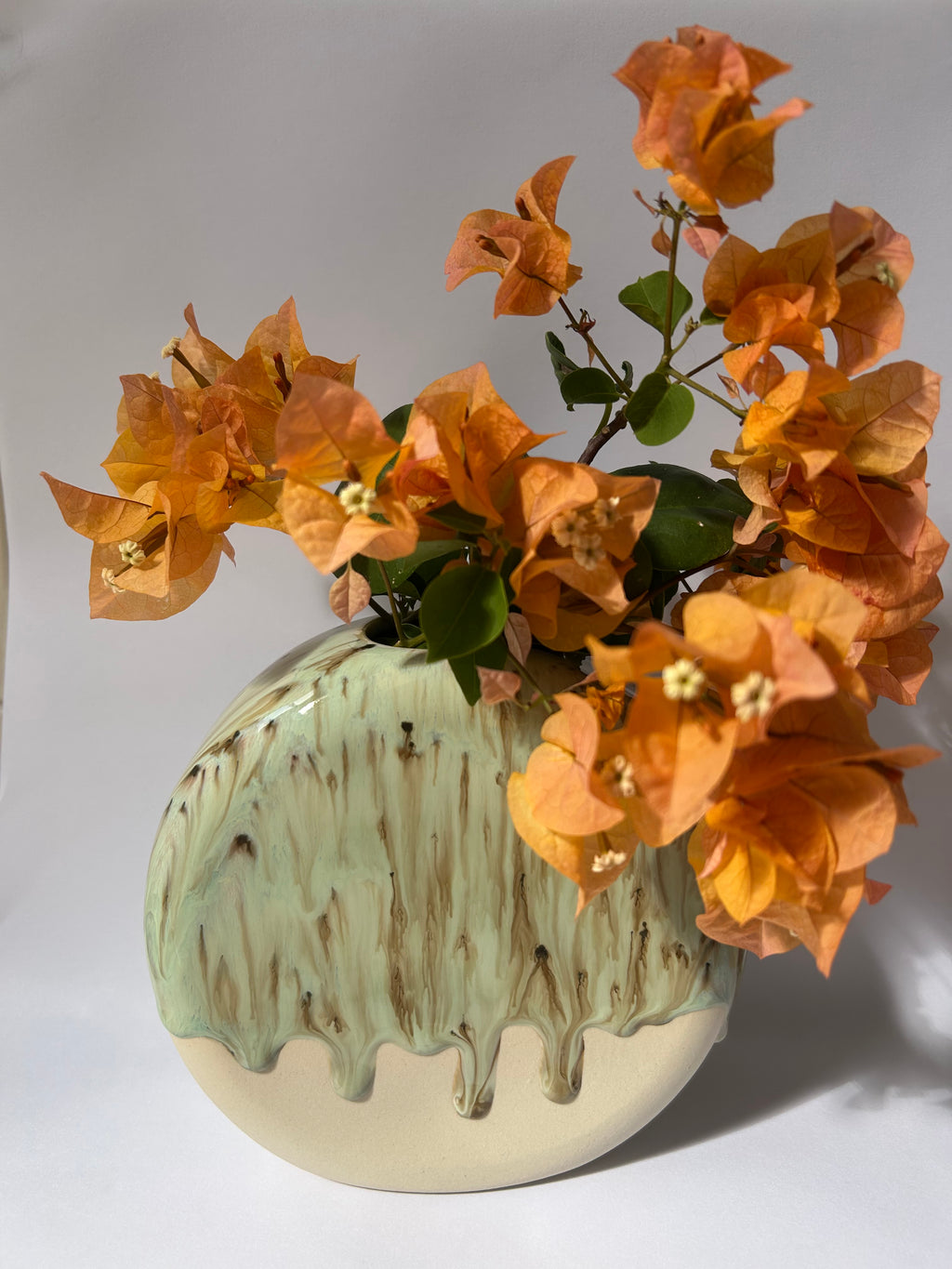 Champagne Pools Vase - Round