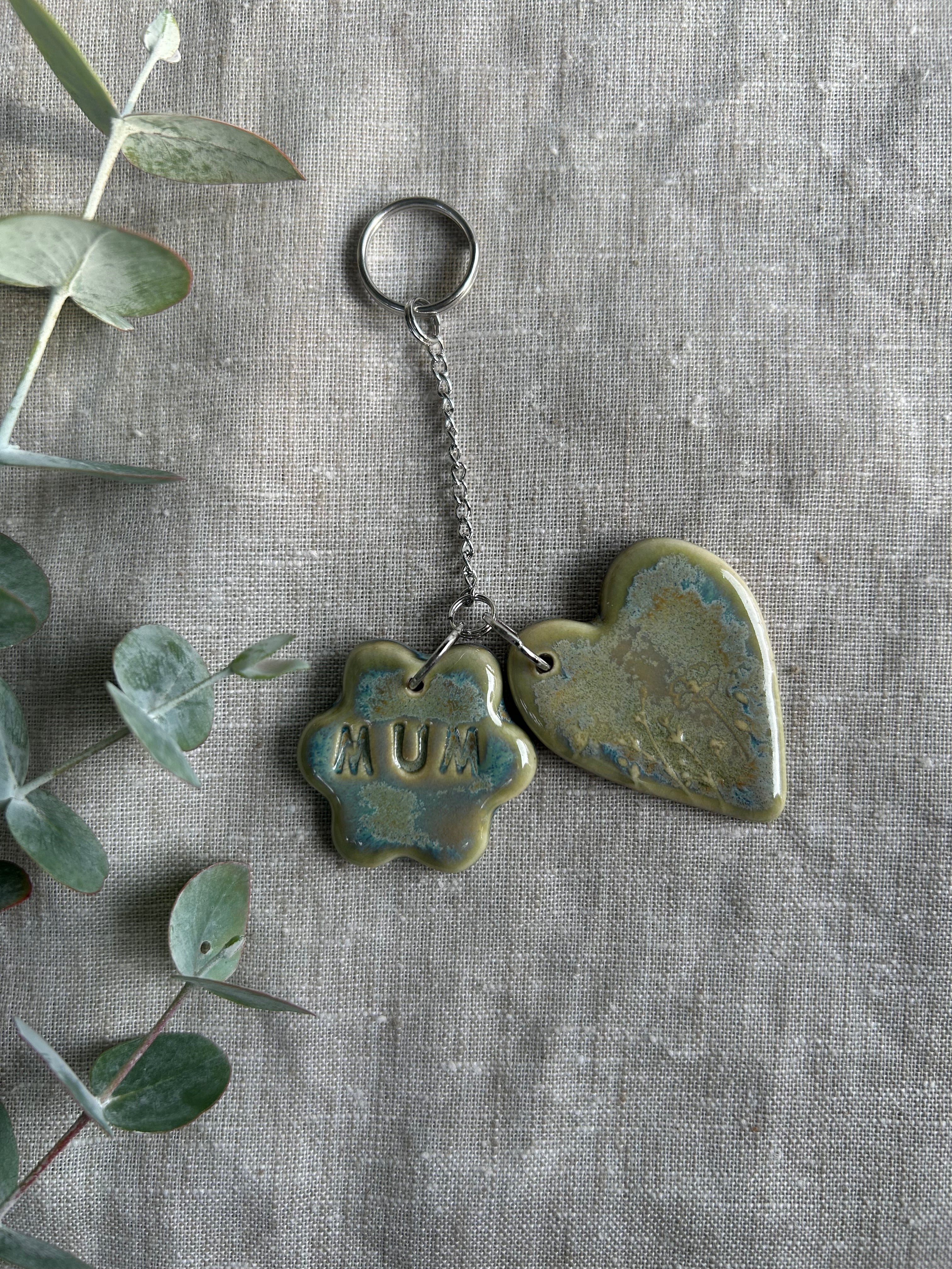 Handmade Key Ring for Mum