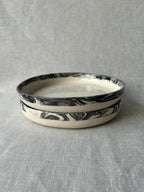 Marbled Round Deep Plate Set