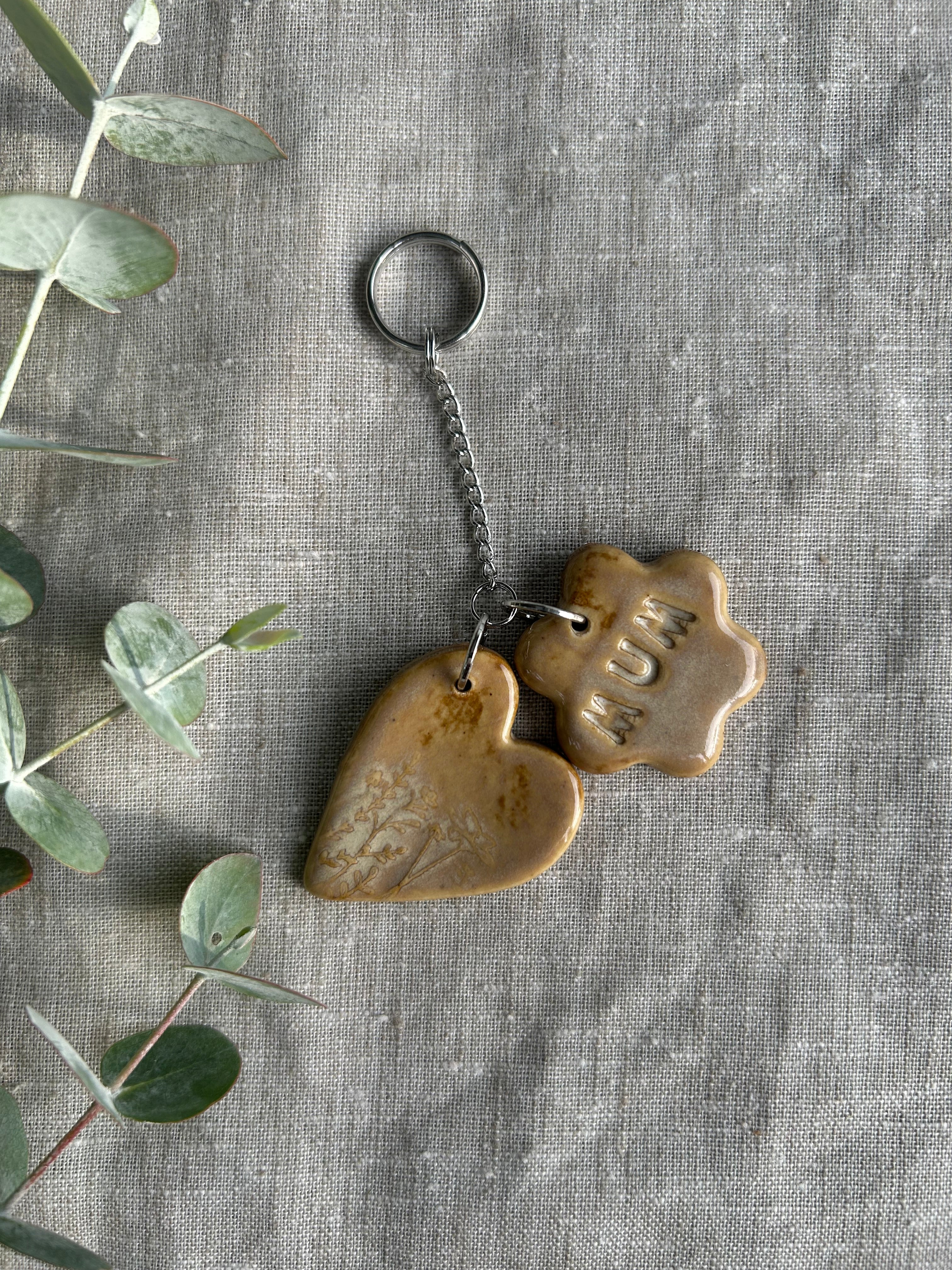 Handmade Key Ring for Mum