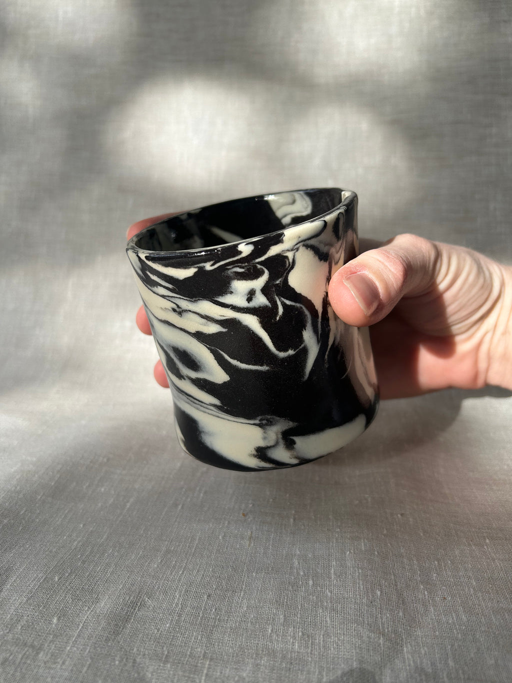 Marbled Hug Mug