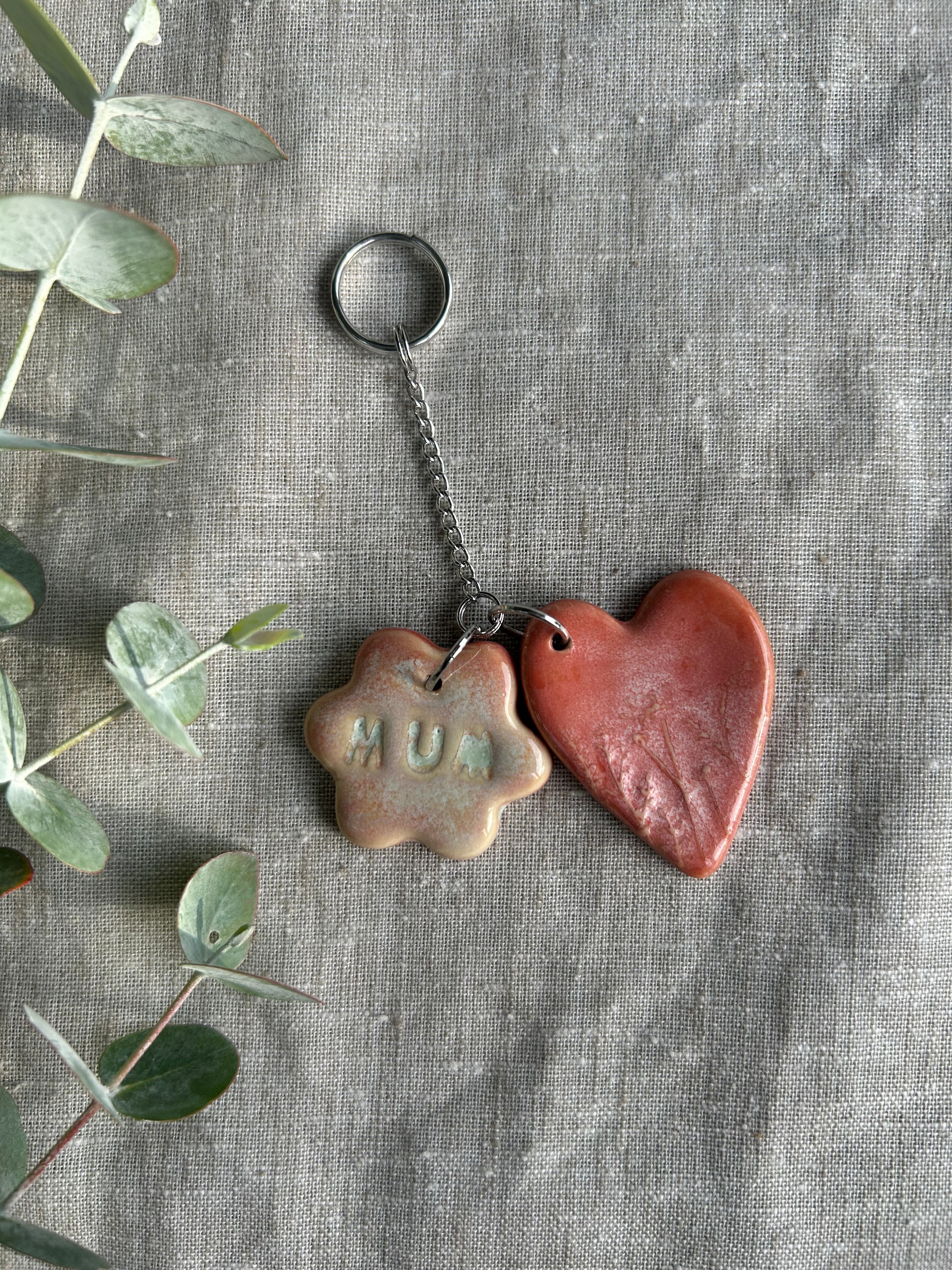Handmade Key Ring for Mum