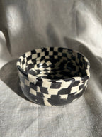 Checkered Matcha Bowl