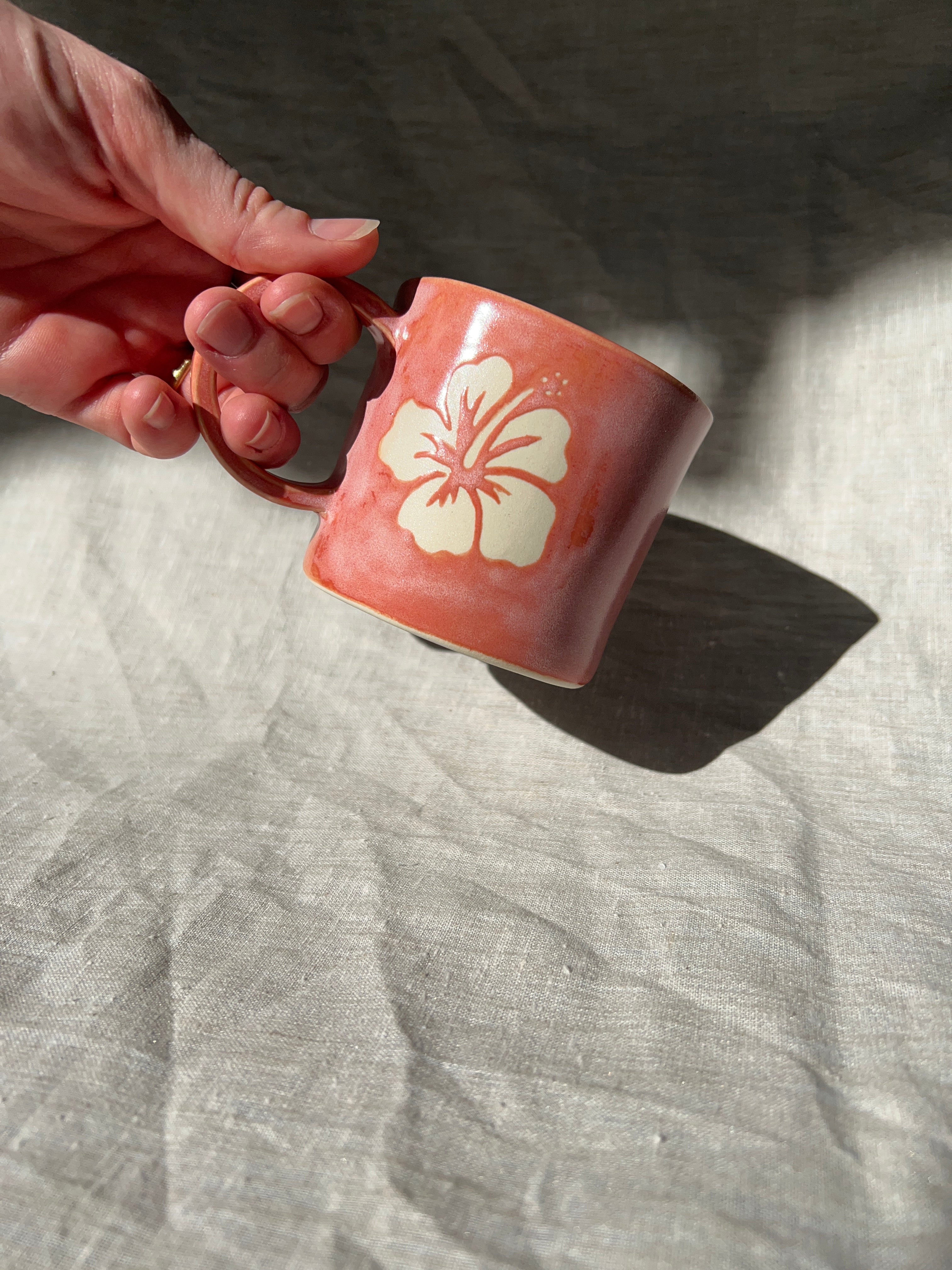 Hibiscus Mug
