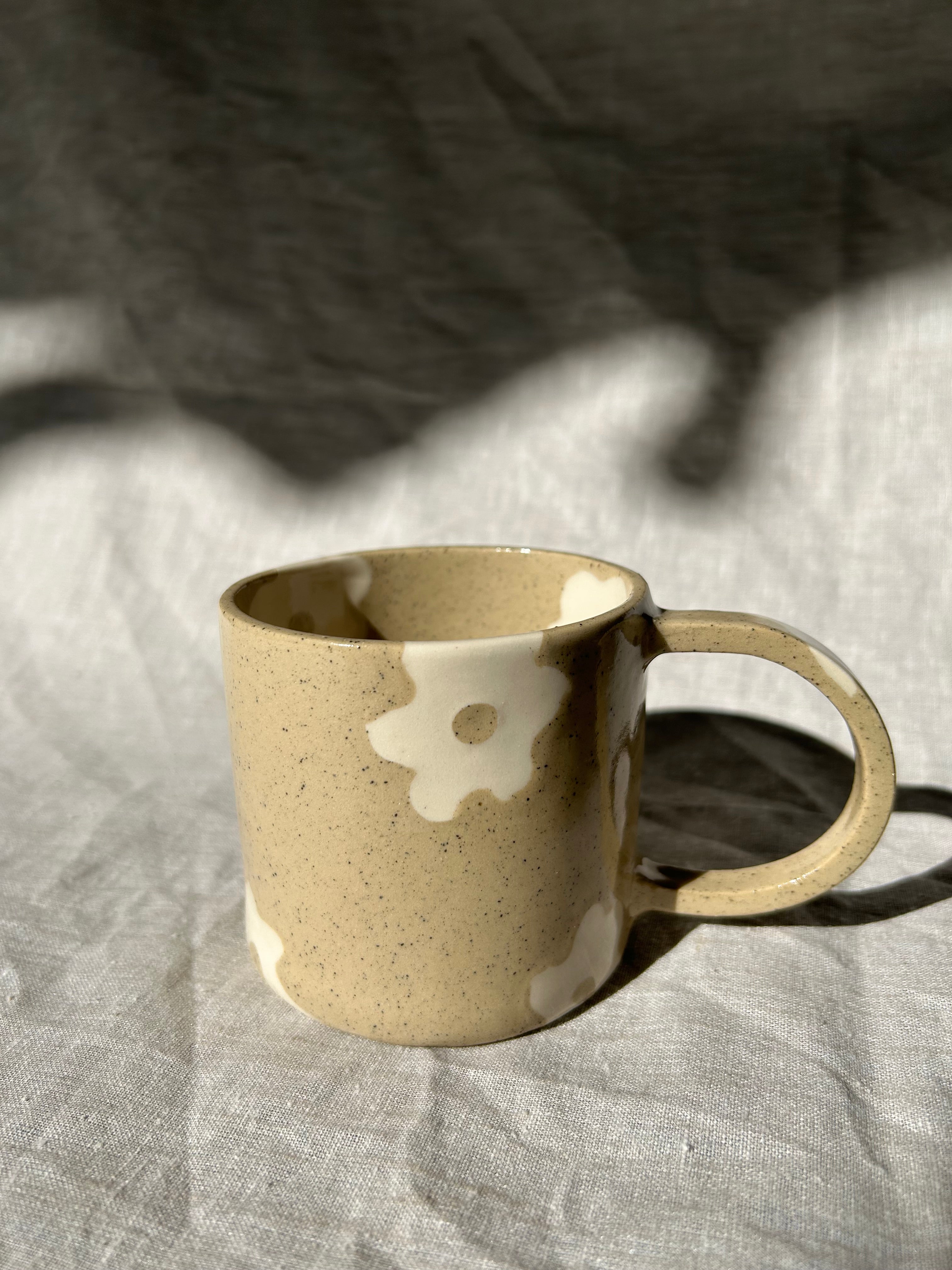 Nerikomi Flower Mug