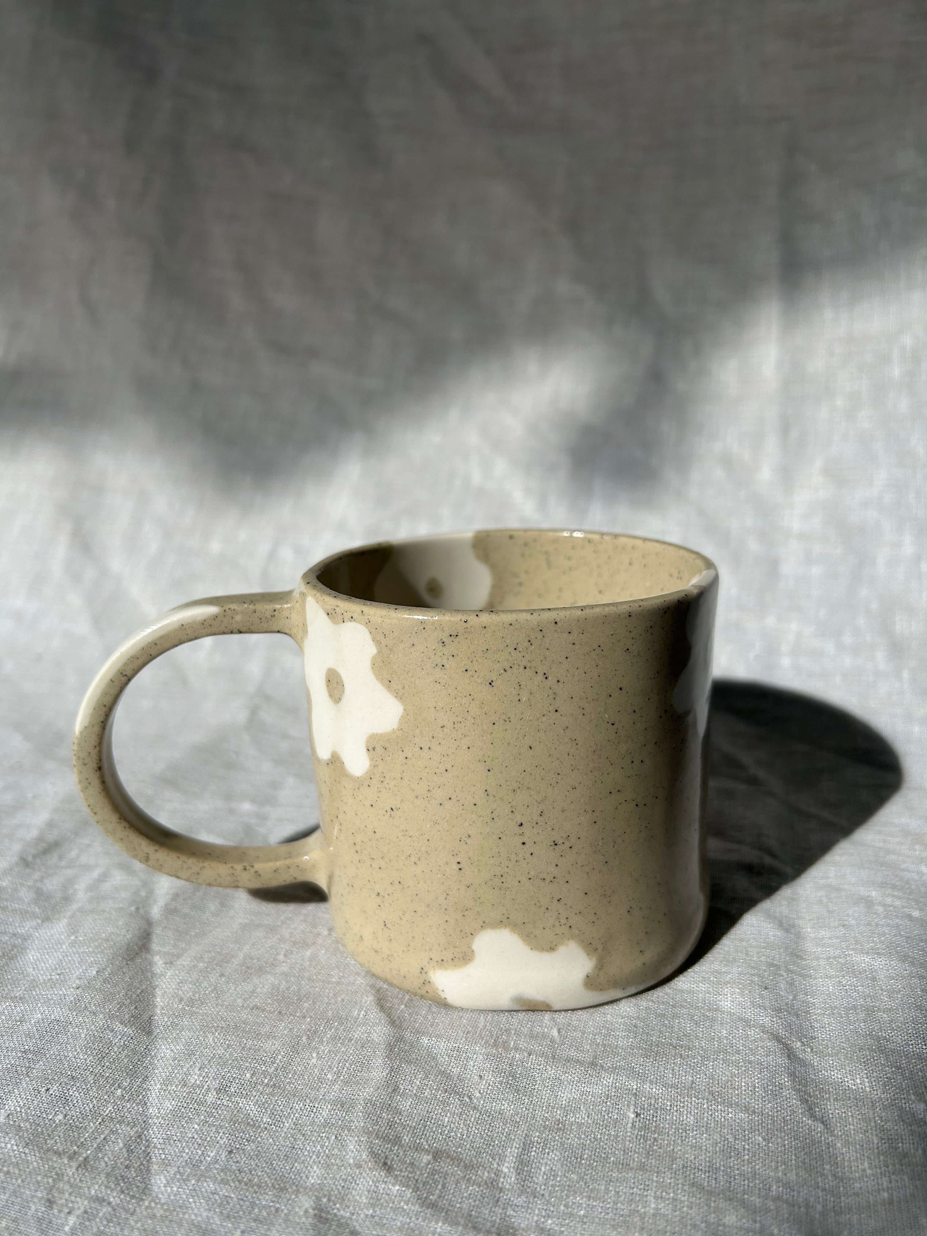 Nerikomi Flower Mug