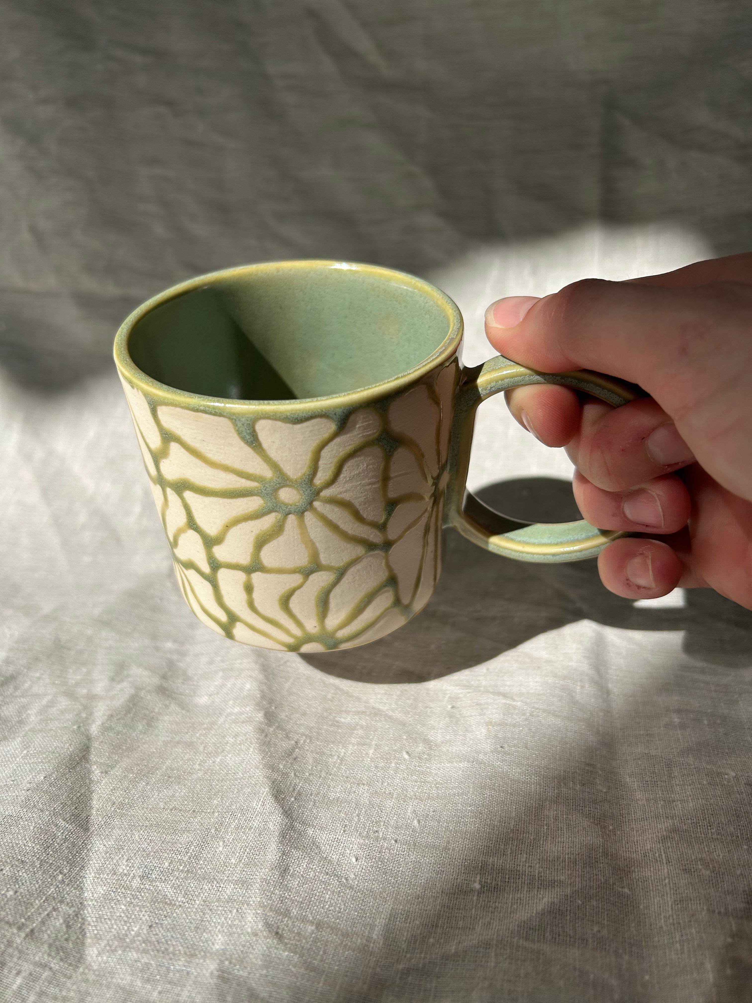 Groovy Flower Mug