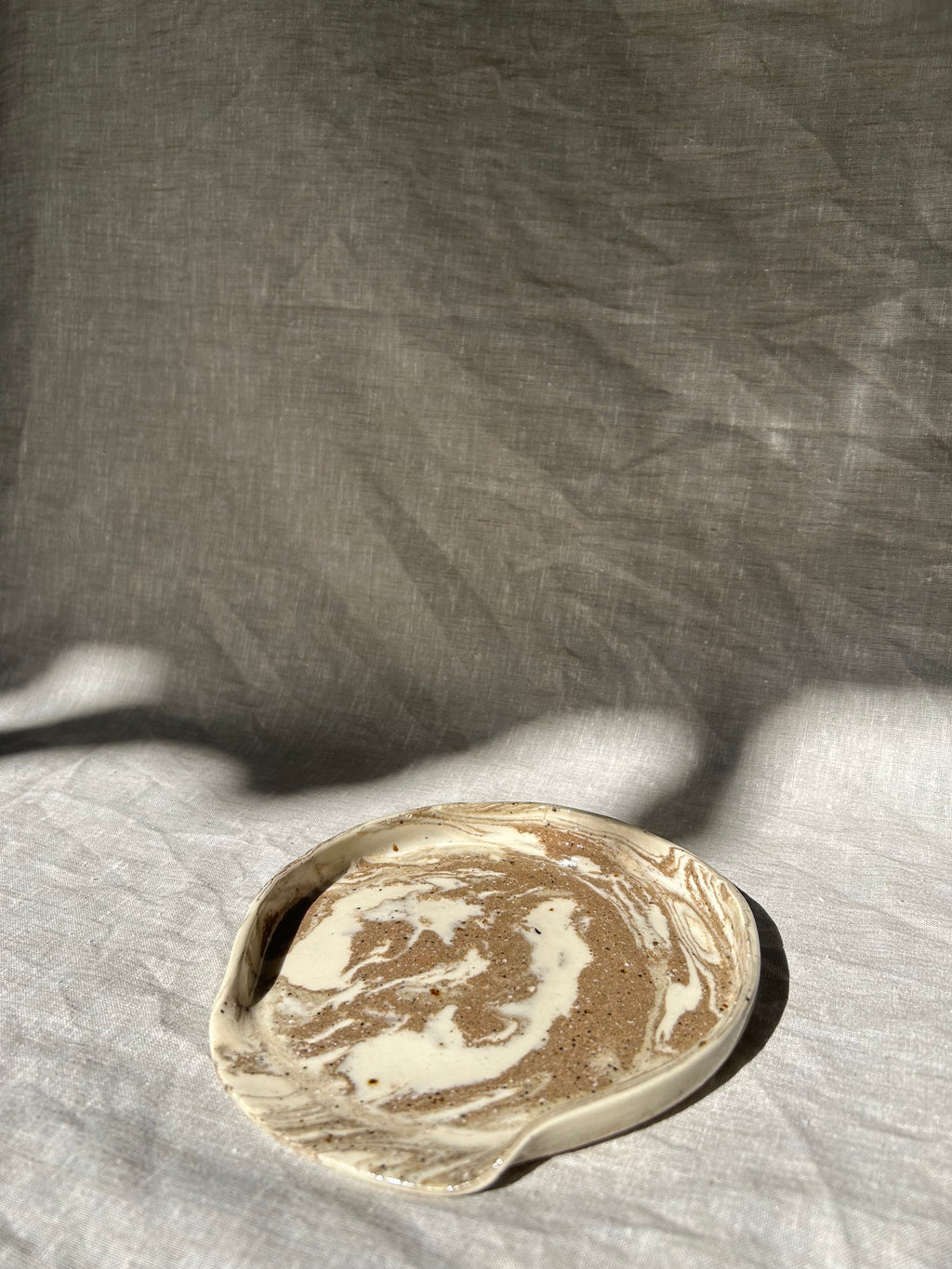 Nerikomi Marble Spoon Rest - Lrg