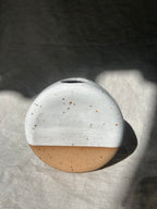 Round Vase - White