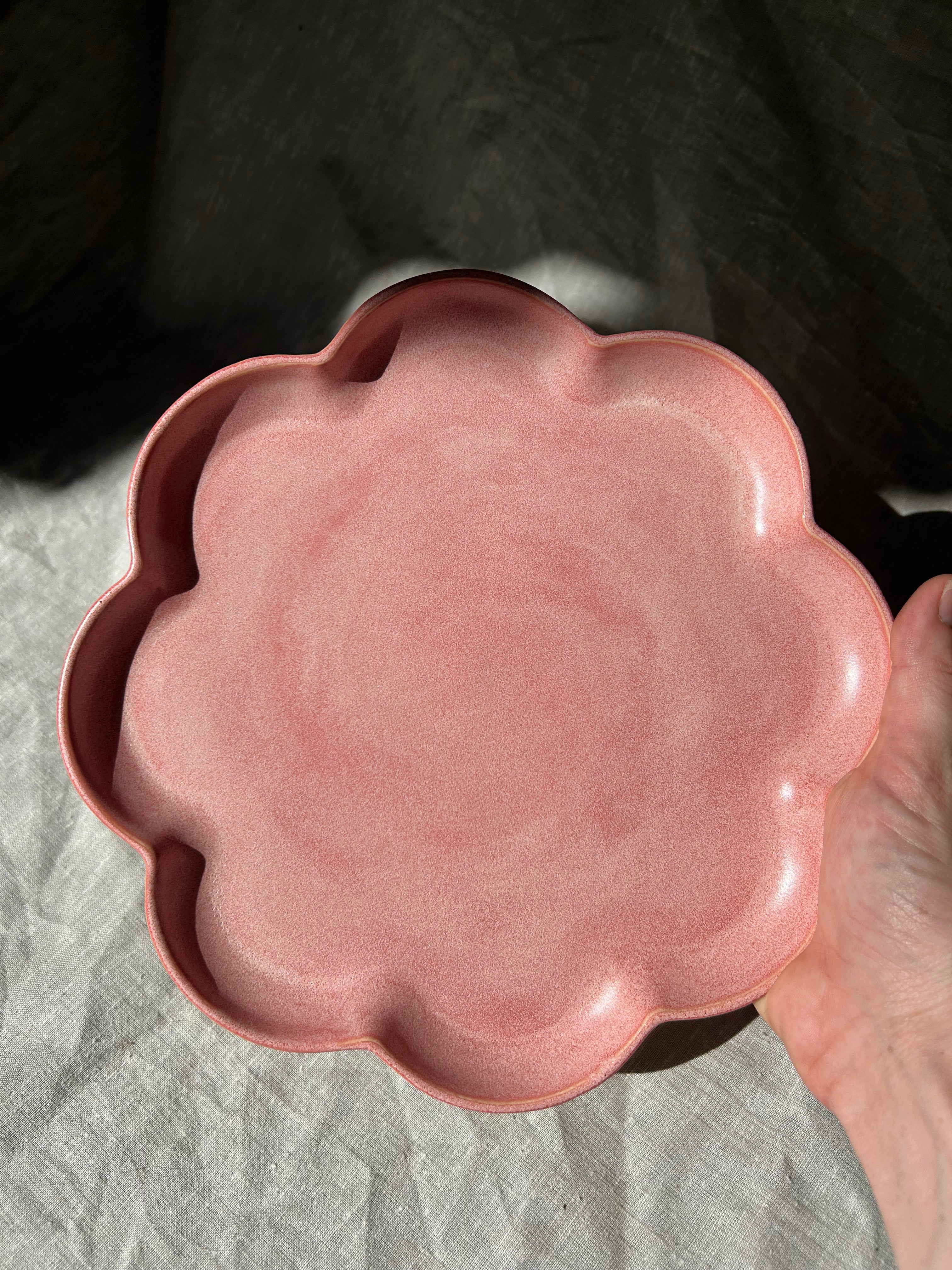 Flower Serving Platter