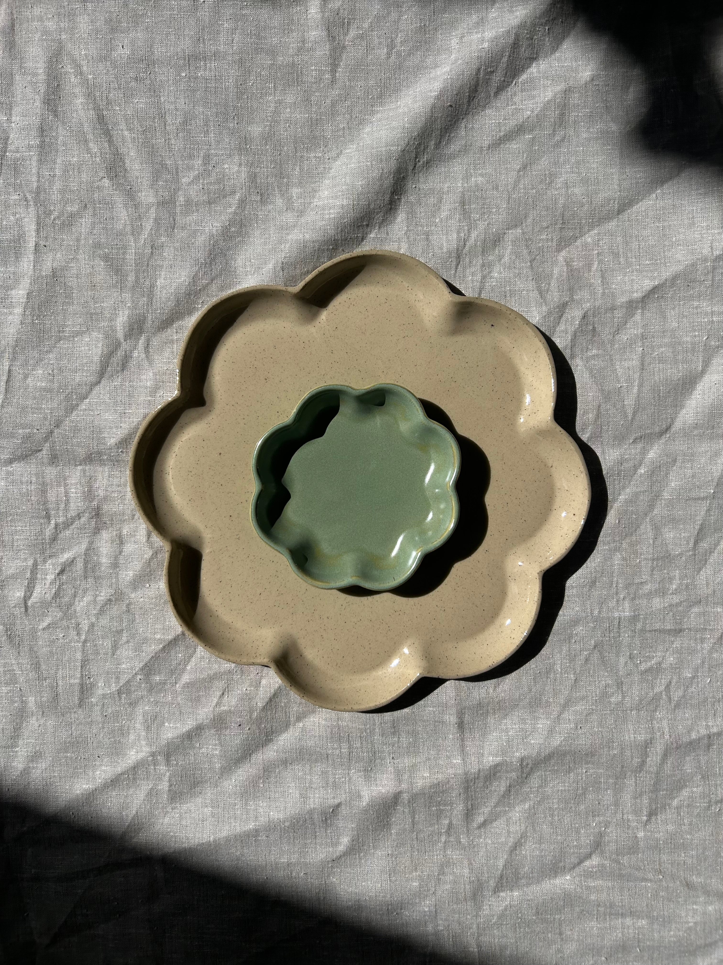 Flower Chip & Dip Platter