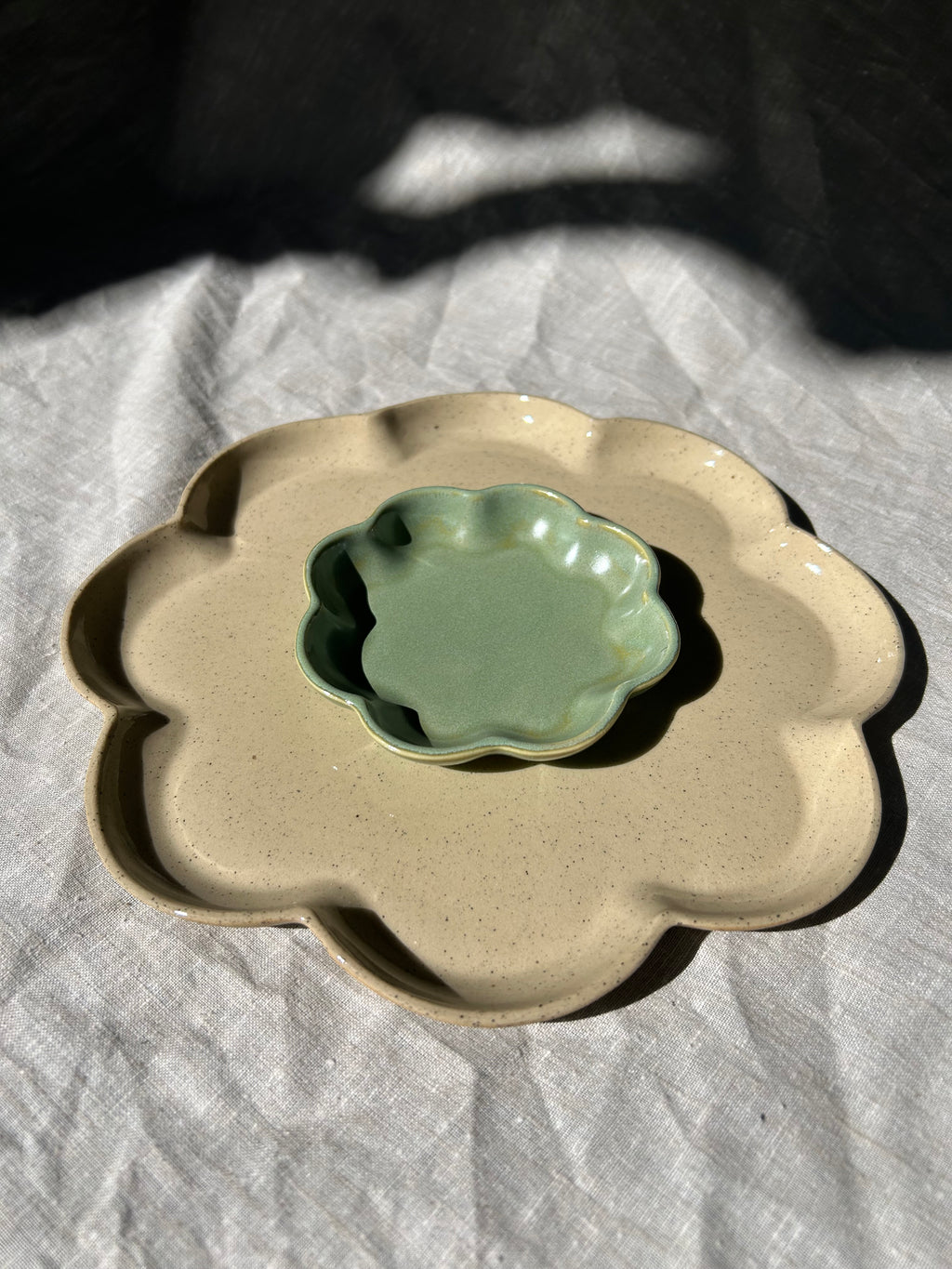 Flower Chip & Dip Platter