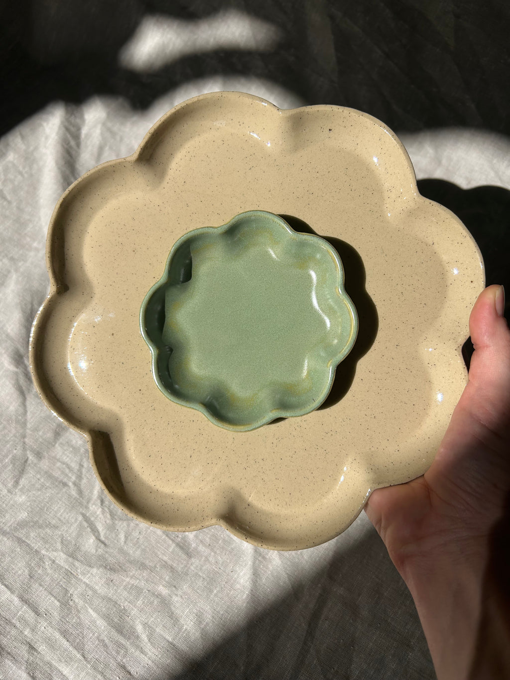 Flower Chip & Dip Platter