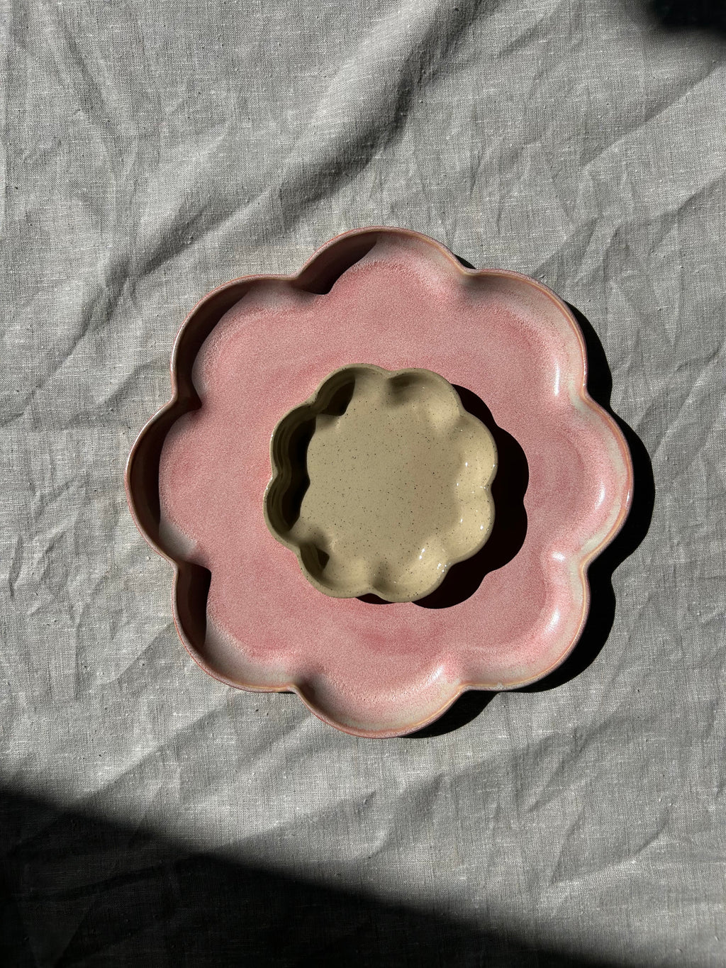 Flower Chip & Dip Platter