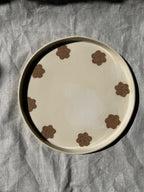 Nerikomi Flower Serving Platter