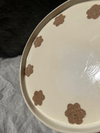 Nerikomi Flower Serving Platter