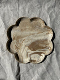 Marbled Flower Serving Platter